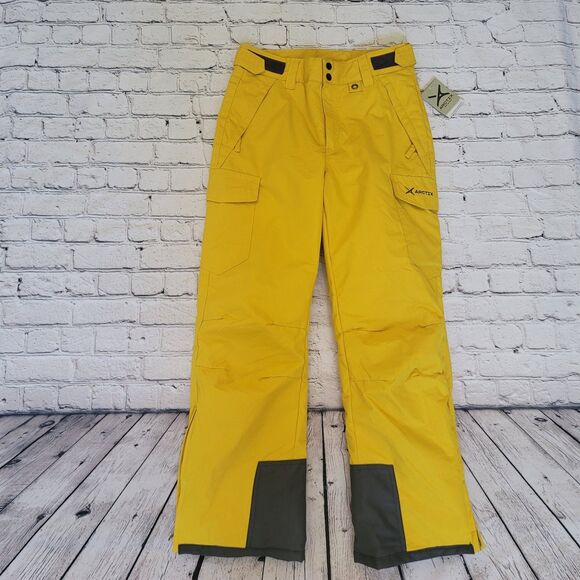 Arctix Men's Snowsports Cargo Pants 28" Bamboo Yellow Size Small (29-30W x 32L) - Picture 1 of 7